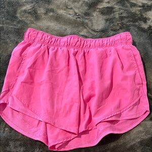 Pink Athletic Shorts with Lightweight Design